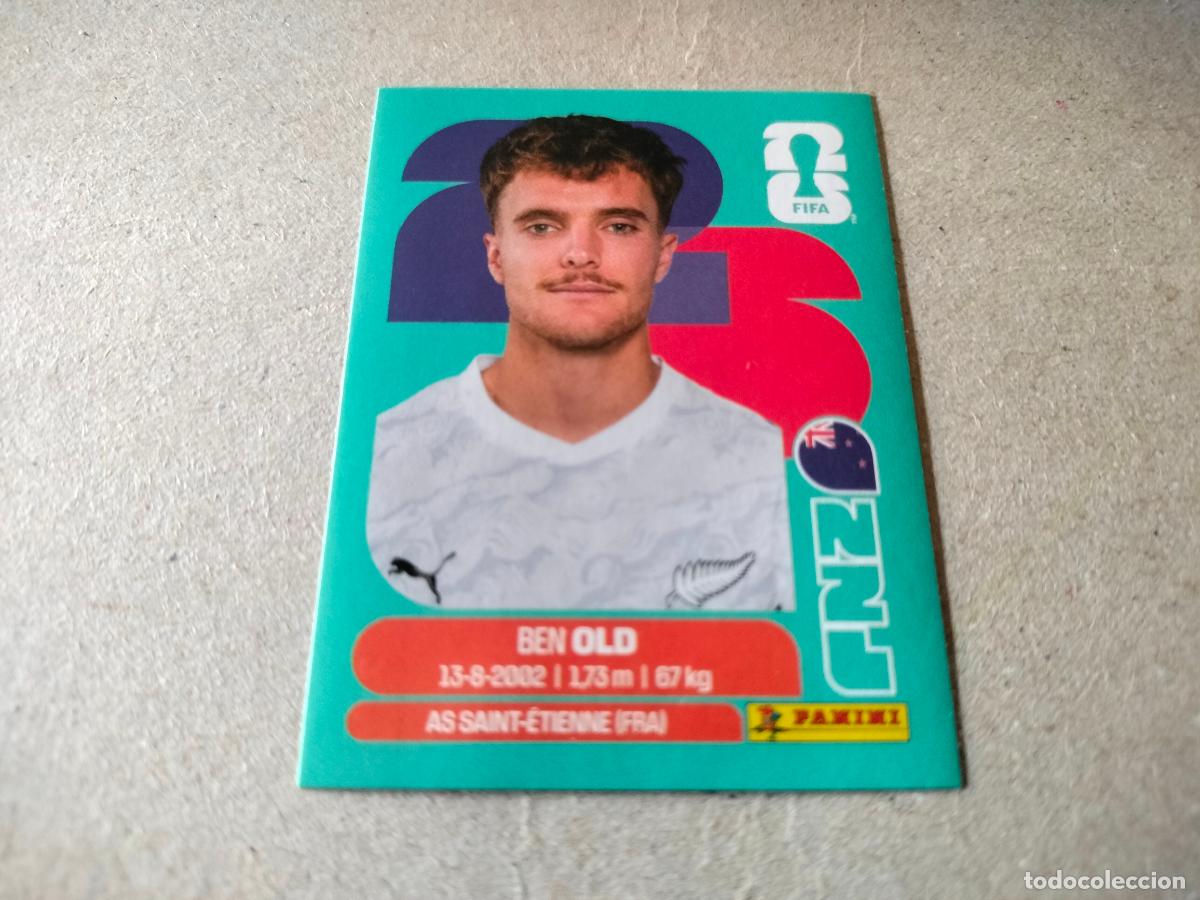 Cromos de f&uacute;tbol: CROMO FUTBOL MUNDIAL 2026 BEN OLD NUEVA ZELANDA N&Uacute;MERO 16
