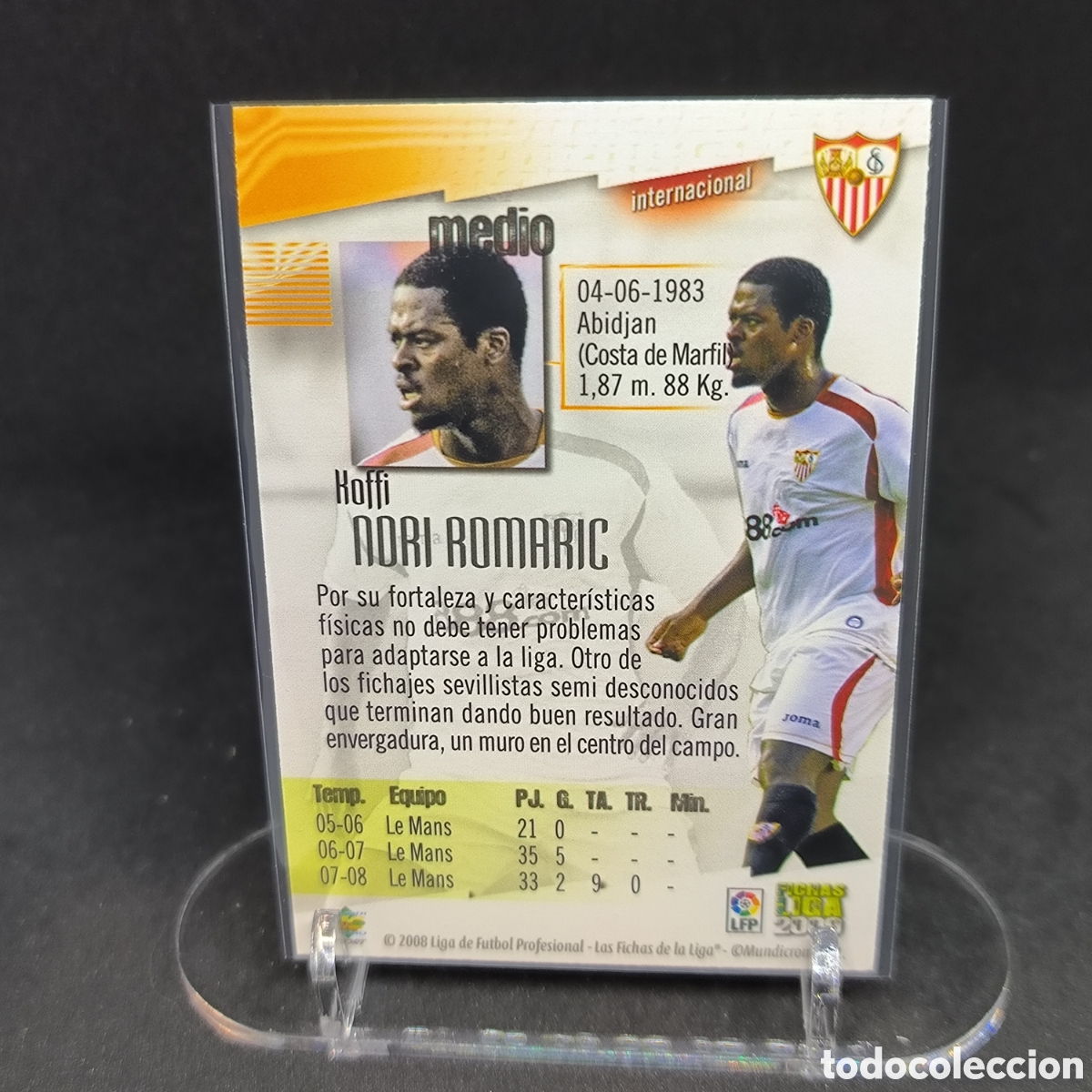 Cromos de f&uacute;tbol: Romaric Mundicromo 2009 - Foto 2