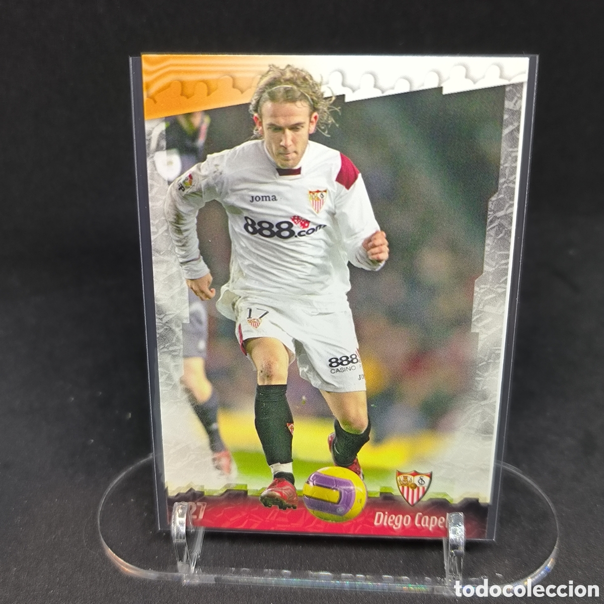 Cromos de f&uacute;tbol: Diego Capel Mundicromo 2009