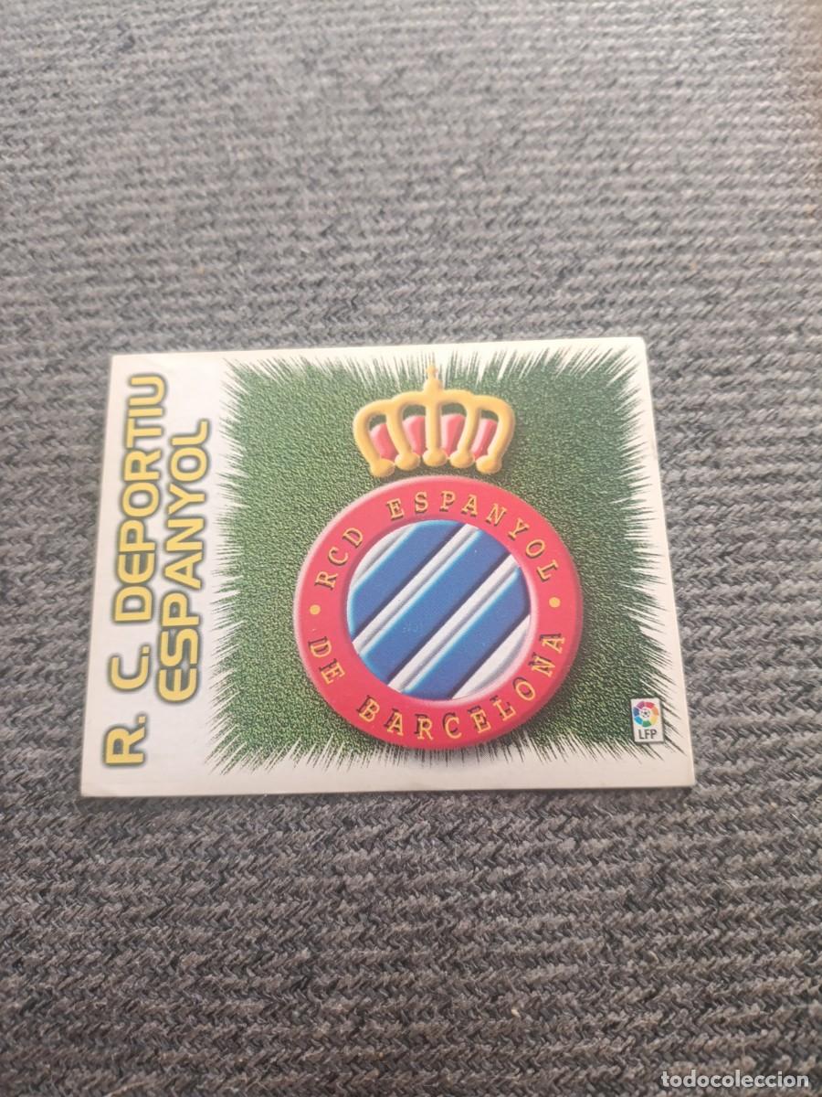 Cromos de f&uacute;tbol: Escudo Espa&ntilde;ol liga 99/00 Ed.este