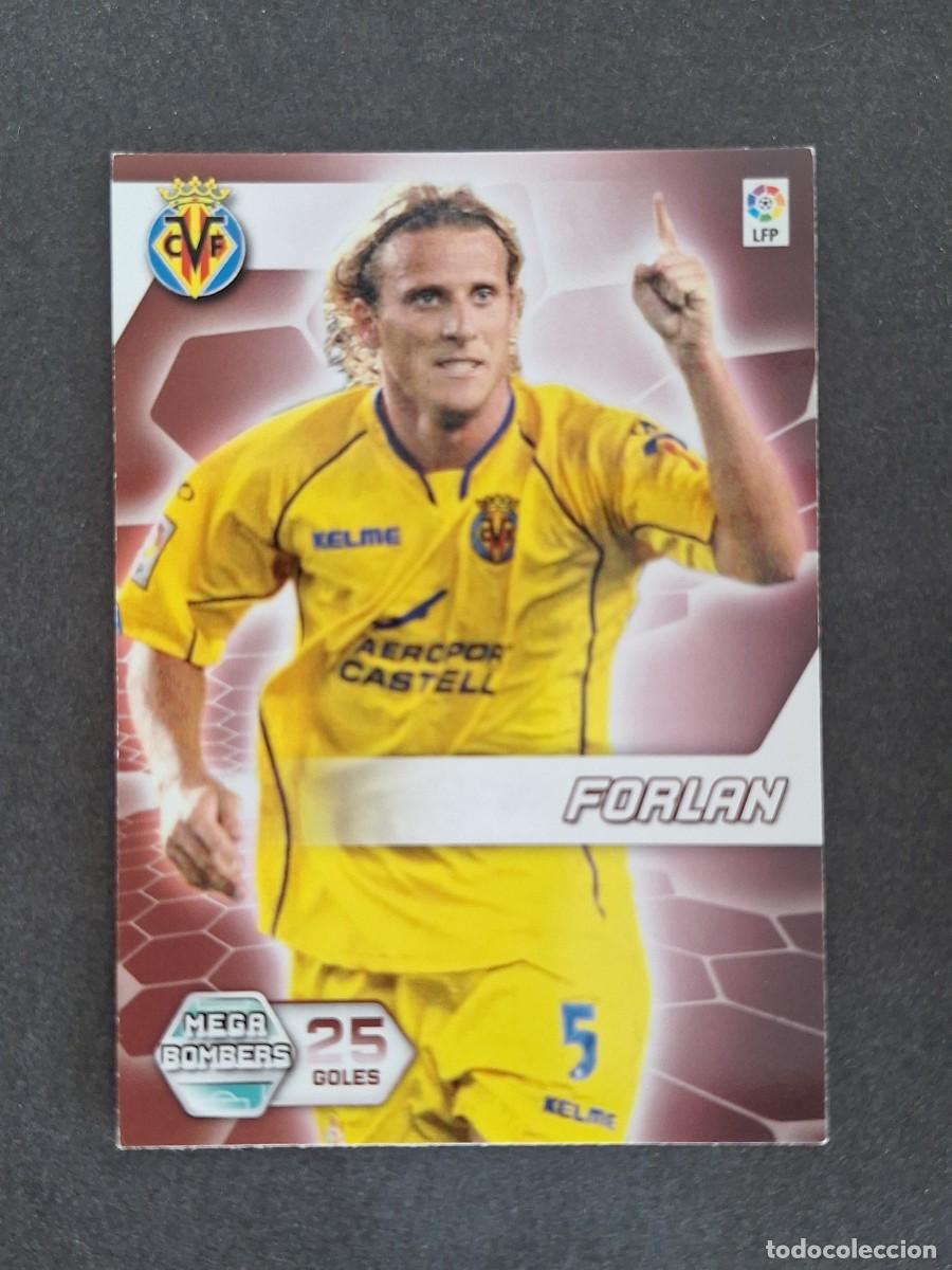 Figurine di Calcio: L3 FORLAN VILLARREAL C. F. MEGA BOMBERS 397 PANINI MEGACRACKS 2005 2006 05 06