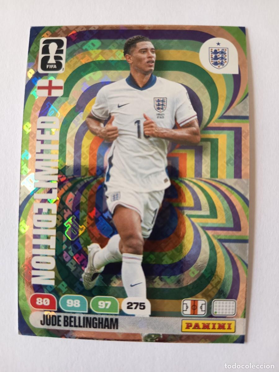 Figurine di Calcio: CARD LIMITED EDITION LIMITADA JUDE BELLINGHAM INGLATERRA ADRENALYN XL WORLD CUP MUNDIAL 2026 PANINI