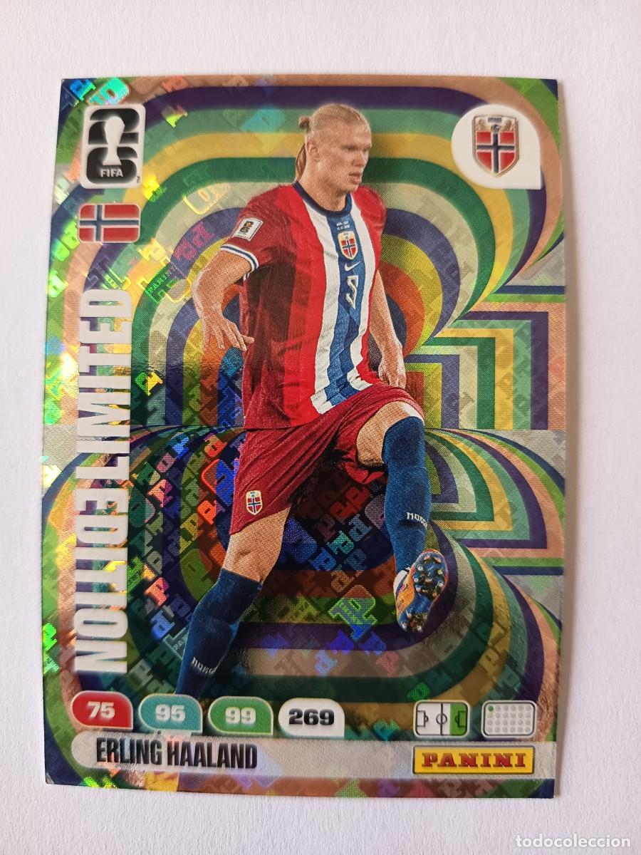 Figurine di Calcio: CARD LIMITED EDITION LIMITADA ERLING HAALAND NORUEGA NORWAY ADRENALYN WORLD CUP MUNDIAL 2026 PANINI