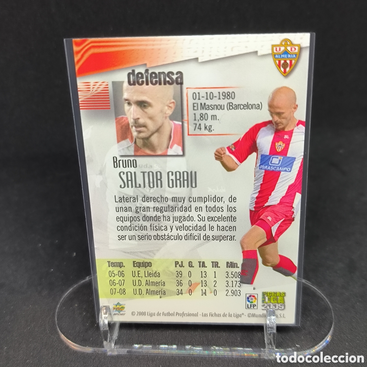 Cromos de f&uacute;tbol: Bruno Mundicromo 2009 - Foto 2