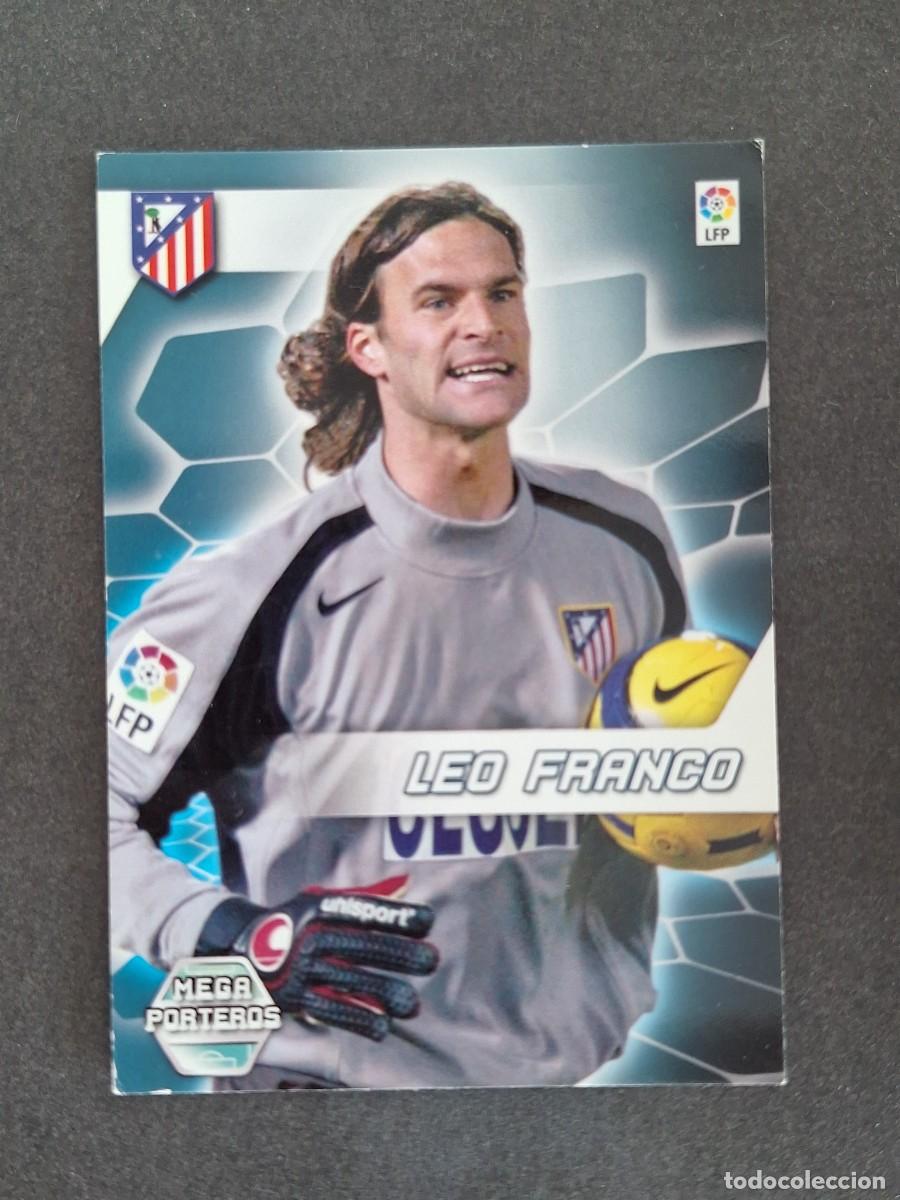 Fu&szlig;ball-Sticker: L3 LEO FRANCO ATLETICO DE MADRID MEGA PORTEROS 405 PANINI MEGACRACKS 2005 2006 05 06