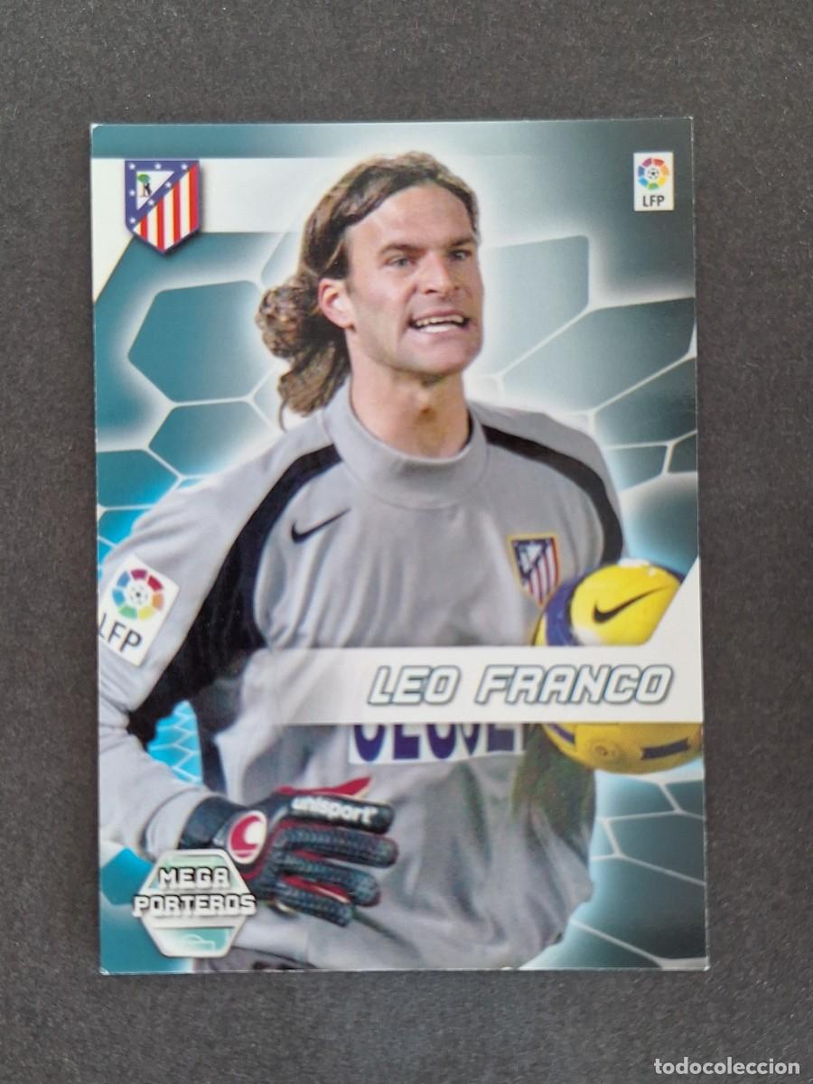 Fu&szlig;ball-Sticker: L3 LEO FRANCO ATLETICO DE MADRID MEGA PORTEROS 405 PANINI MEGACRACKS 2005 2006 05 06