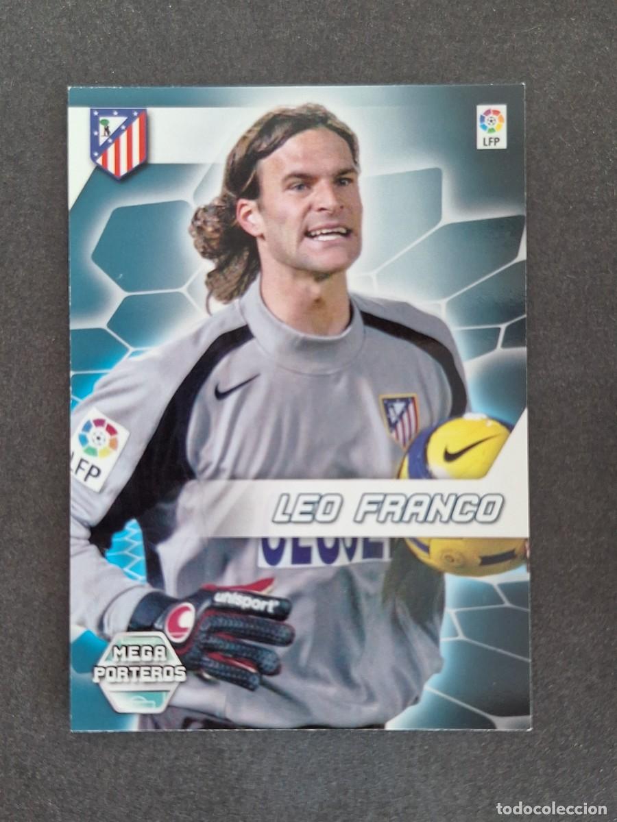 Fu&szlig;ball-Sticker: L3 LEO FRANCO ATLETICO DE MADRID MEGA PORTEROS 405 PANINI MEGACRACKS 2005 2006 05 06