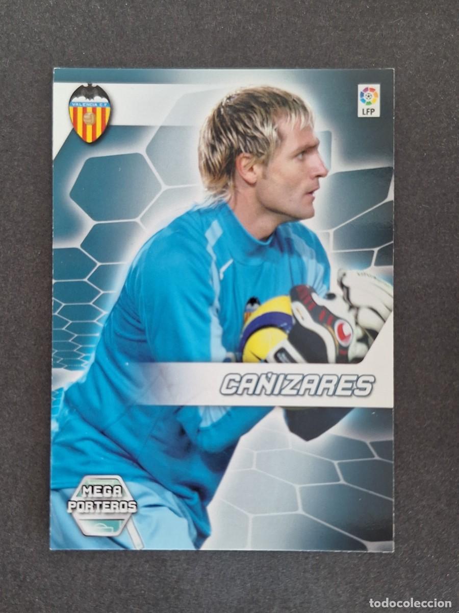 Fu&szlig;ball-Sticker: L3 CA&Ntilde;IZARES VALENCIA C. F. MEGA PORTEROS 407 PANINI MEGACRACKS 2005 2006 05 06
