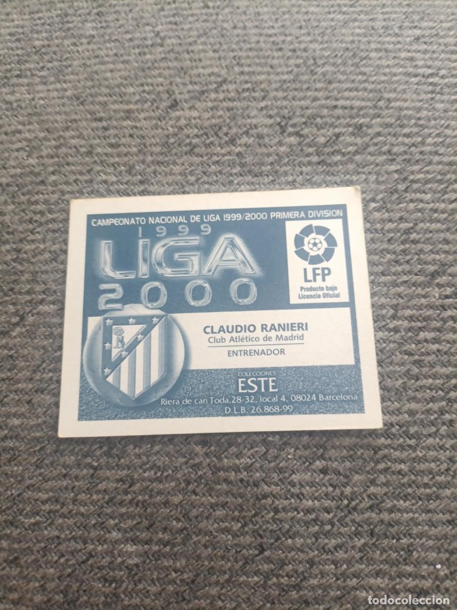 Cromos de f&uacute;tbol: Ed.este 99/00 Ranieri Atl&eacute;tico de Madrid - Foto 2