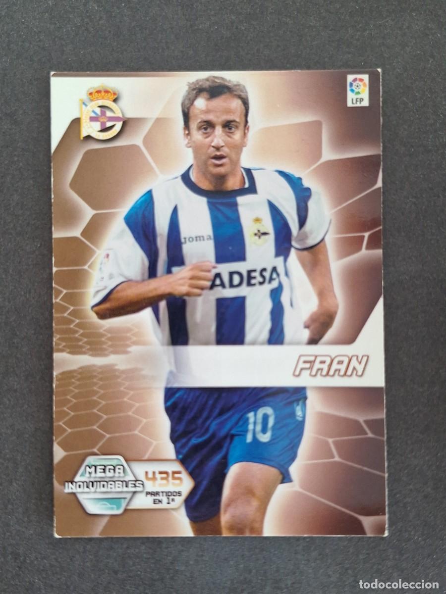Cromos de f&uacute;tbol: L3 FRAN DEPORTIVO DE LA CORU&Ntilde;A MEGA INOLVIDABLES 410 PANINI MEGACRACKS 2005 2006 05 06