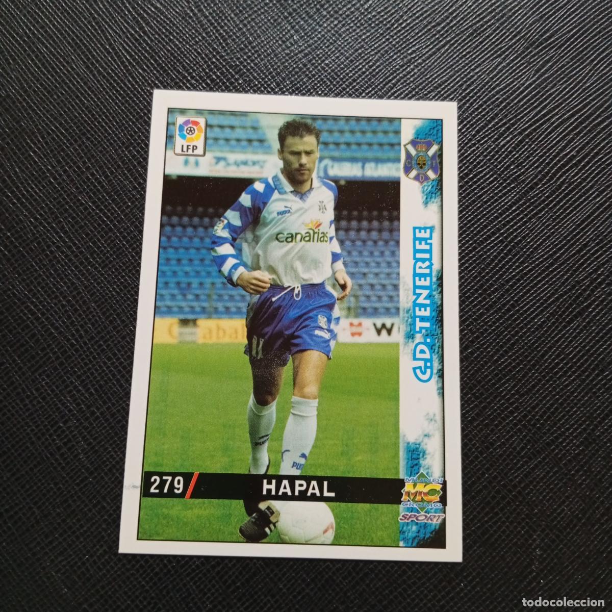 Fu&szlig;ball-Sticker: 279 HAPAL TENERIFE MUNDICROMO 1998 1999 CROMO FUTBOL LIGA 98 99 - A218 PG37