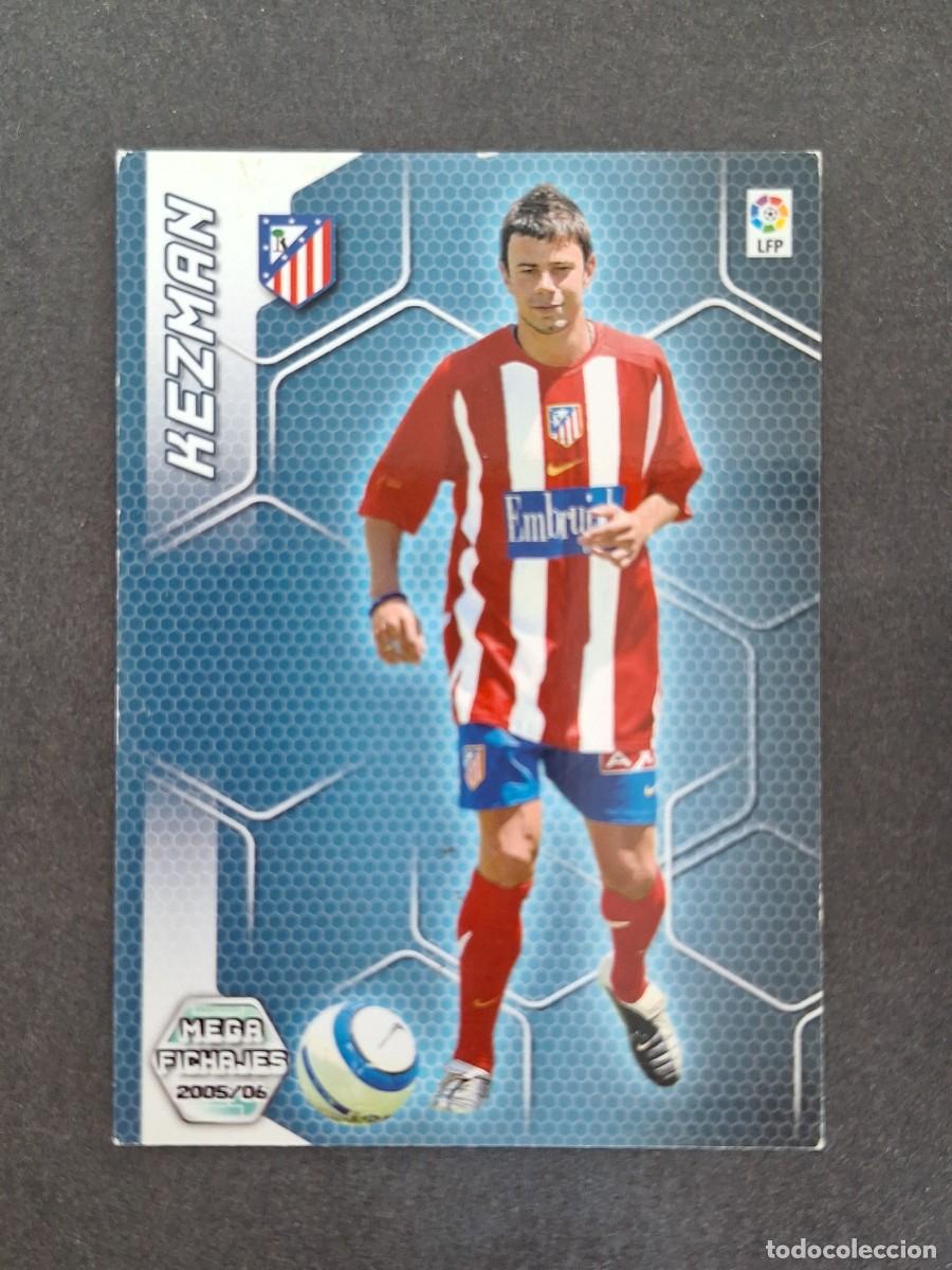 Fu&szlig;ball-Sticker: L3 KEZMAN ATLETICO DE MADRID MEGA FICHAJES 497 PANINI MEGACRACKS 2005 2006 05 06