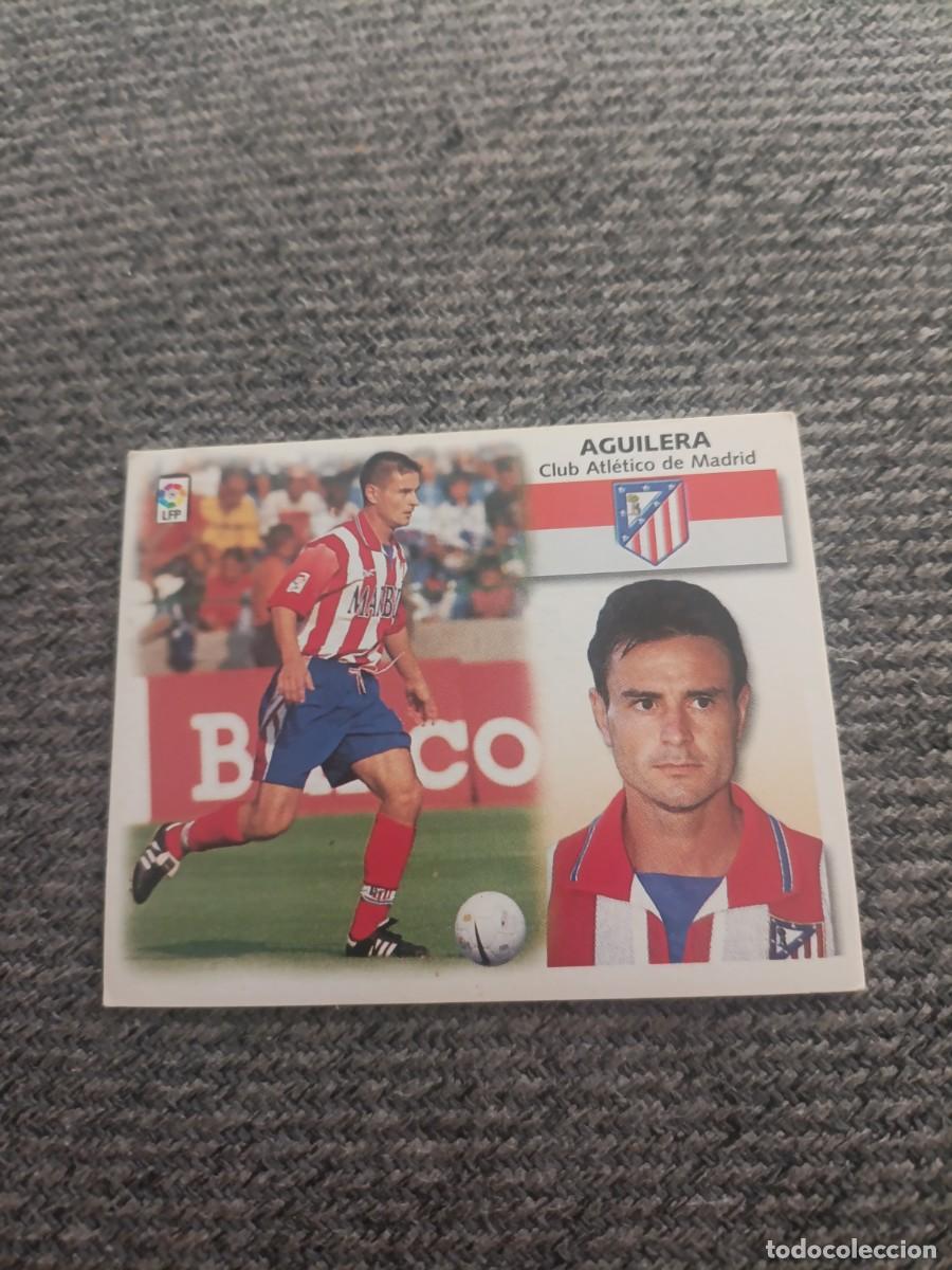 Fu&szlig;ball-Sticker: Ed.este 99/00 Aguilera Atl&eacute;tico de Madrid