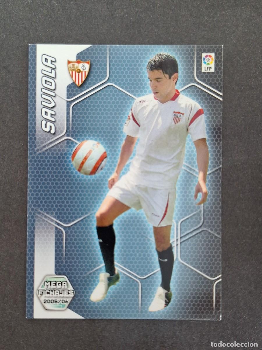 Fu&szlig;ball-Sticker: L3 SAVIOLA SEVILLA F. C. MEGA FICHAJES 501 PANINI MEGACRACKS 2005 2006 05 06