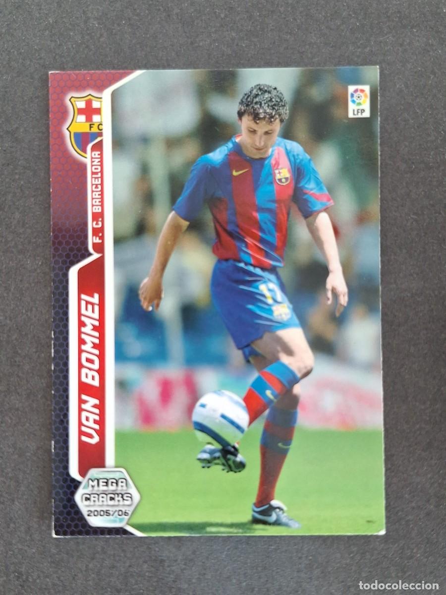 Fu&szlig;ball-Sticker: L3 VAN BOMMEL F. C. BARCELONA NUEVO FICHAJE 442 PANINI MEGACRACKS 2005 2006 05 06