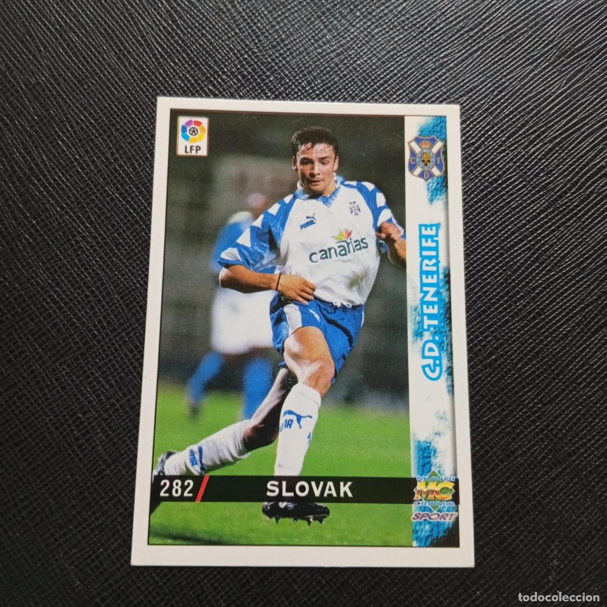 Fu&szlig;ball-Sticker: 282 SLOVAK TENERIFE MUNDICROMO 1998 1999 CROMO FUTBOL LIGA 98 99 - A218 PG38