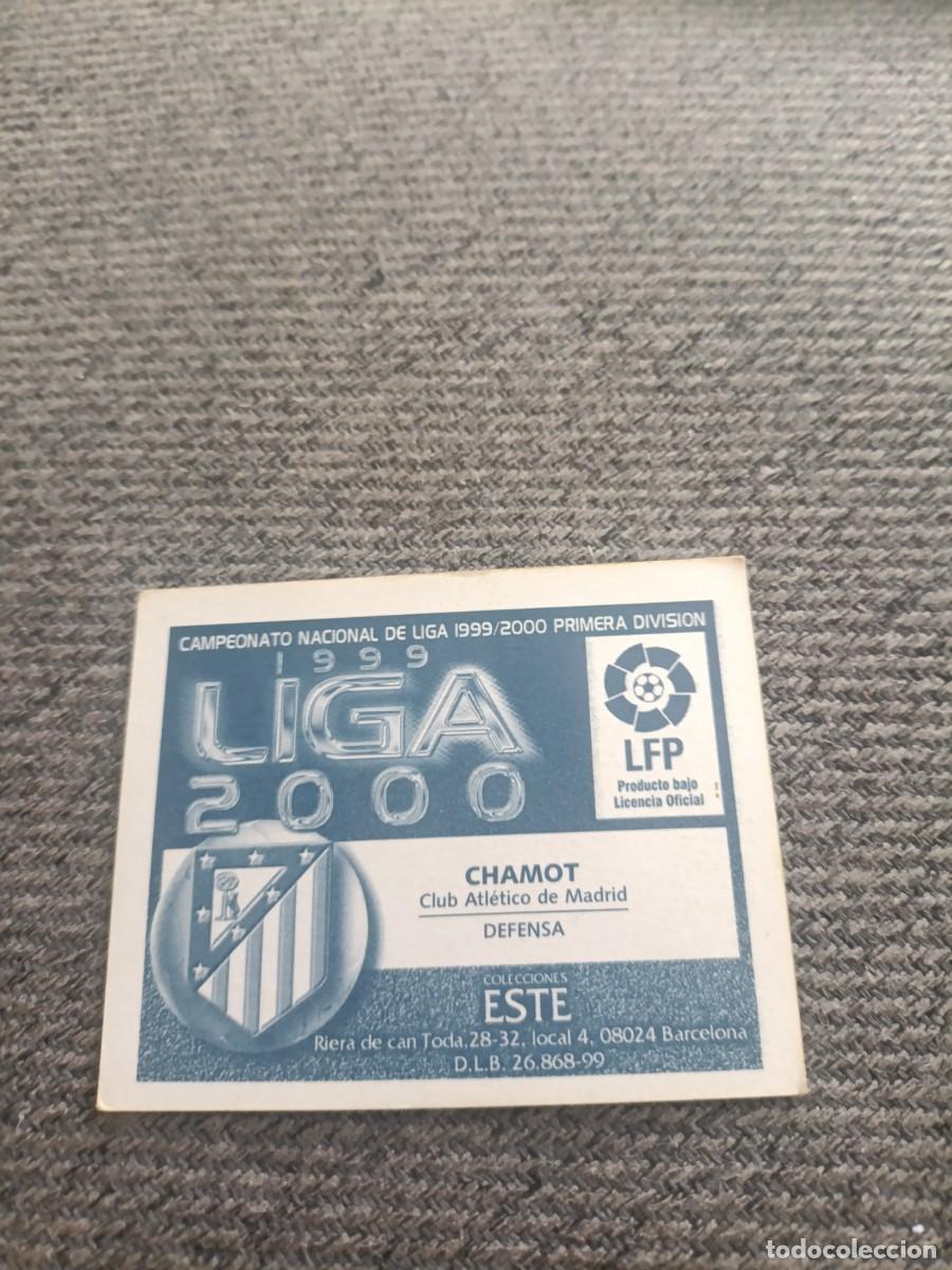 Cromos de f&uacute;tbol: Ed.este 99/00 Chamot Atl&eacute;tico de Madrid - Foto 2