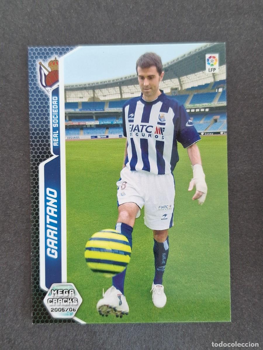 Cromos de Futebol: L3 GARITANO REAL SOCIEDAD NUEVO FICHAJE 448 PANINI MEGACRACKS 2005 2006 05 06