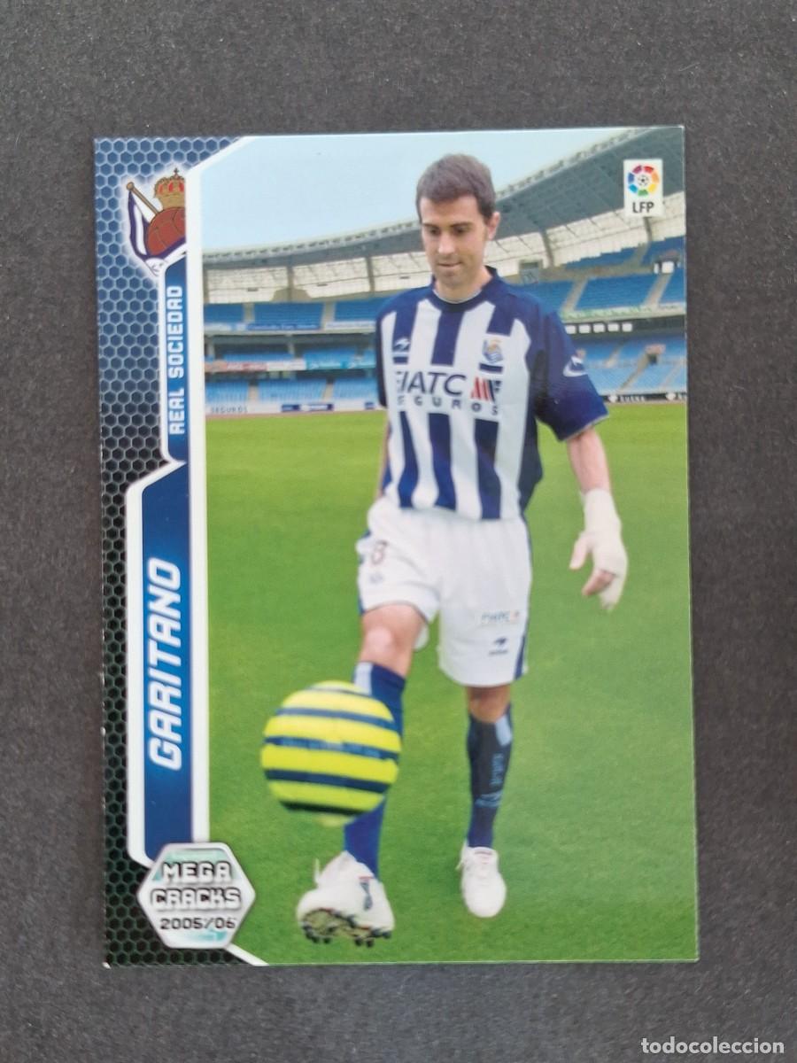 Cromos de Futebol: L3 GARITANO REAL SOCIEDAD NUEVO FICHAJE 448 PANINI MEGACRACKS 2005 2006 05 06