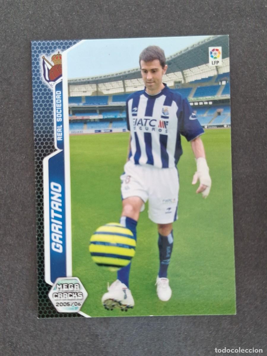 Cromos de Futebol: L3 GARITANO REAL SOCIEDAD NUEVO FICHAJE 448 PANINI MEGACRACKS 2005 2006 05 06