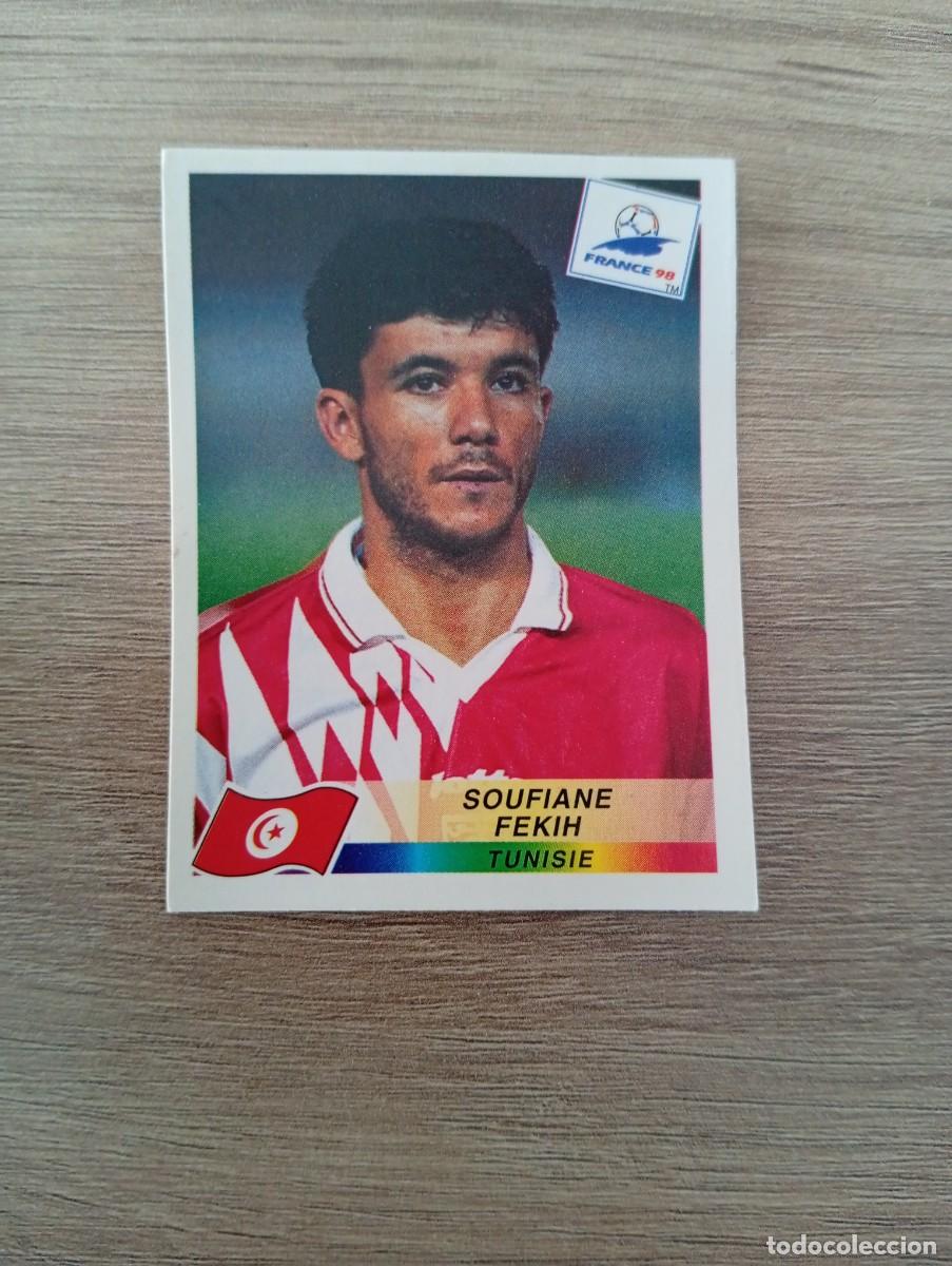 Football Stickers: SOUFIANE FEKIH 488 TUNEZ PANINI FRANCIA 1998 98 SIN PEGAR NUNCA PEGADO