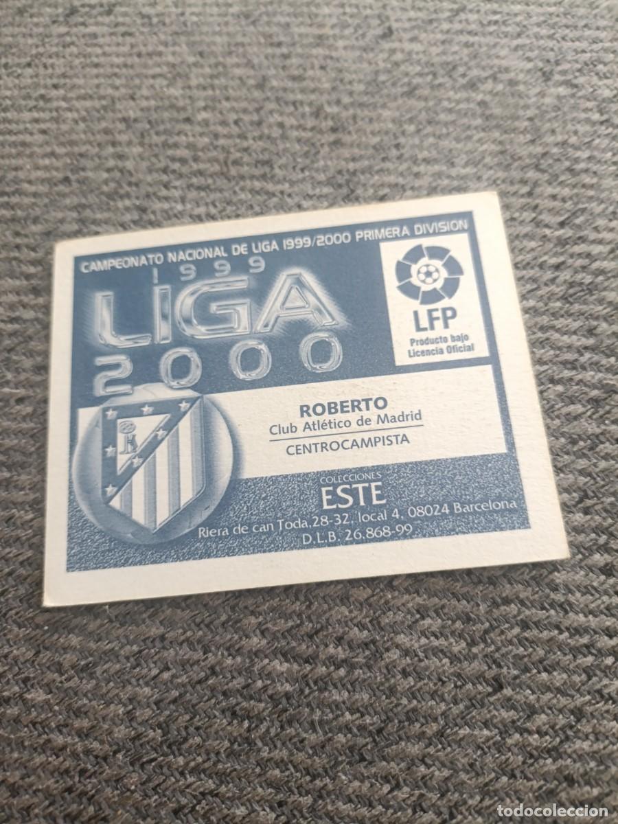 Cromos de f&uacute;tbol: Ed.este Roberto Atl&eacute;tico de Madrid - Foto 2