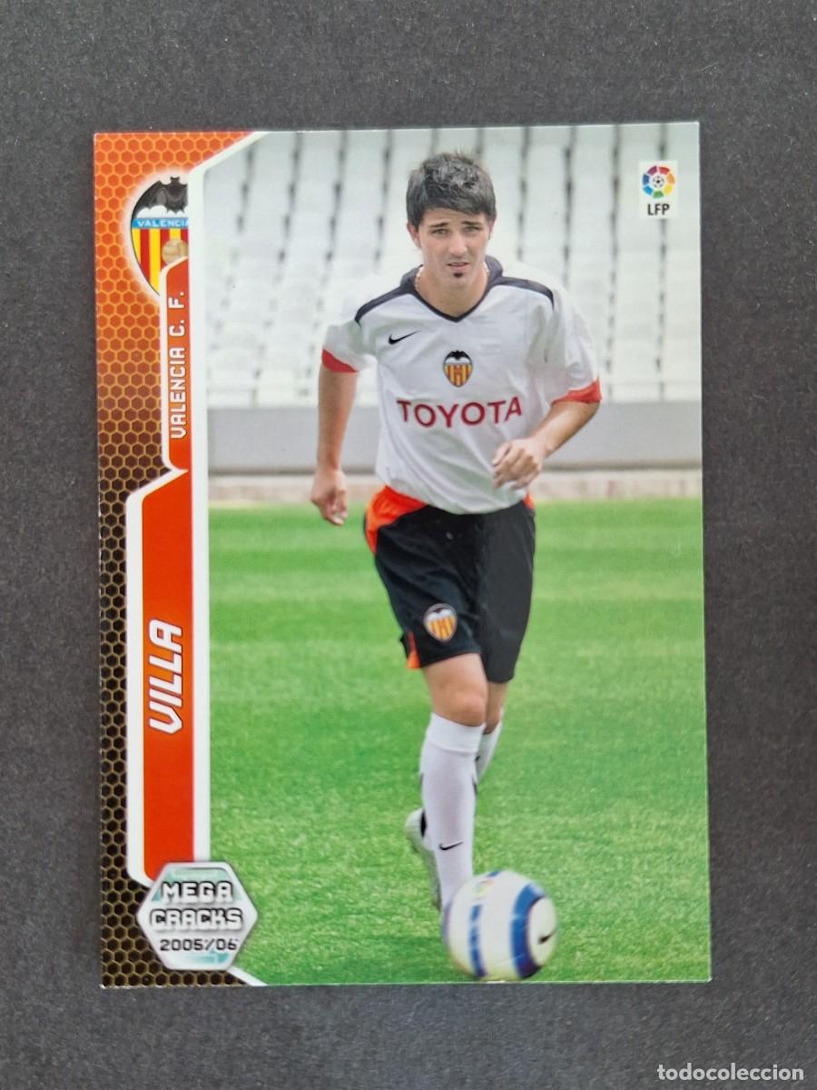 Football Stickers: L3 VILLA VALENCIA C. F. NUEVO FICHAJE 451 PANINI MEGACRACKS 2005 2006 05 06