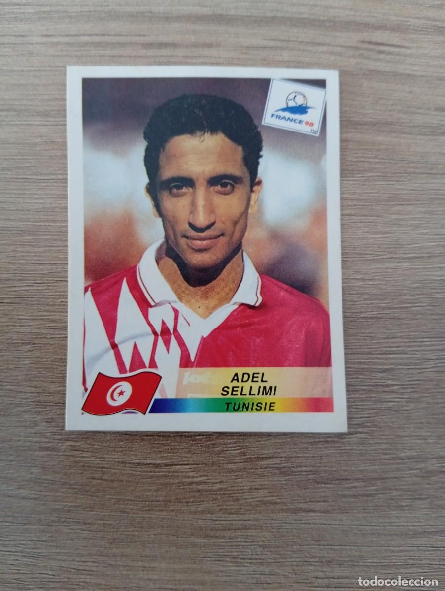 Football Stickers: ADEL SELLIMI 493 TUNEZ PANINI FRANCIA 1998 98 SIN PEGAR NUNCA PEGADO