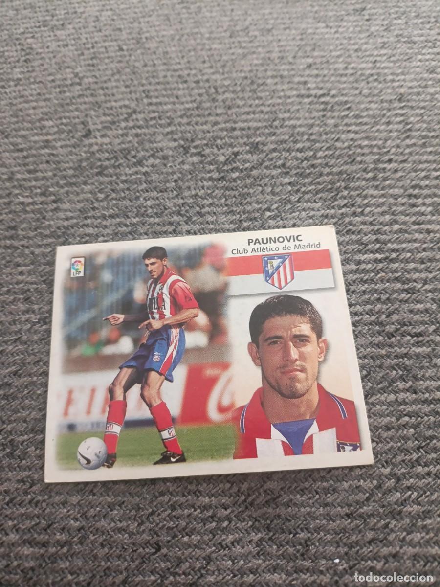 Cromos de f&uacute;tbol: Ed.este 99/00 Paunovic Atl&eacute;tico de Madrid