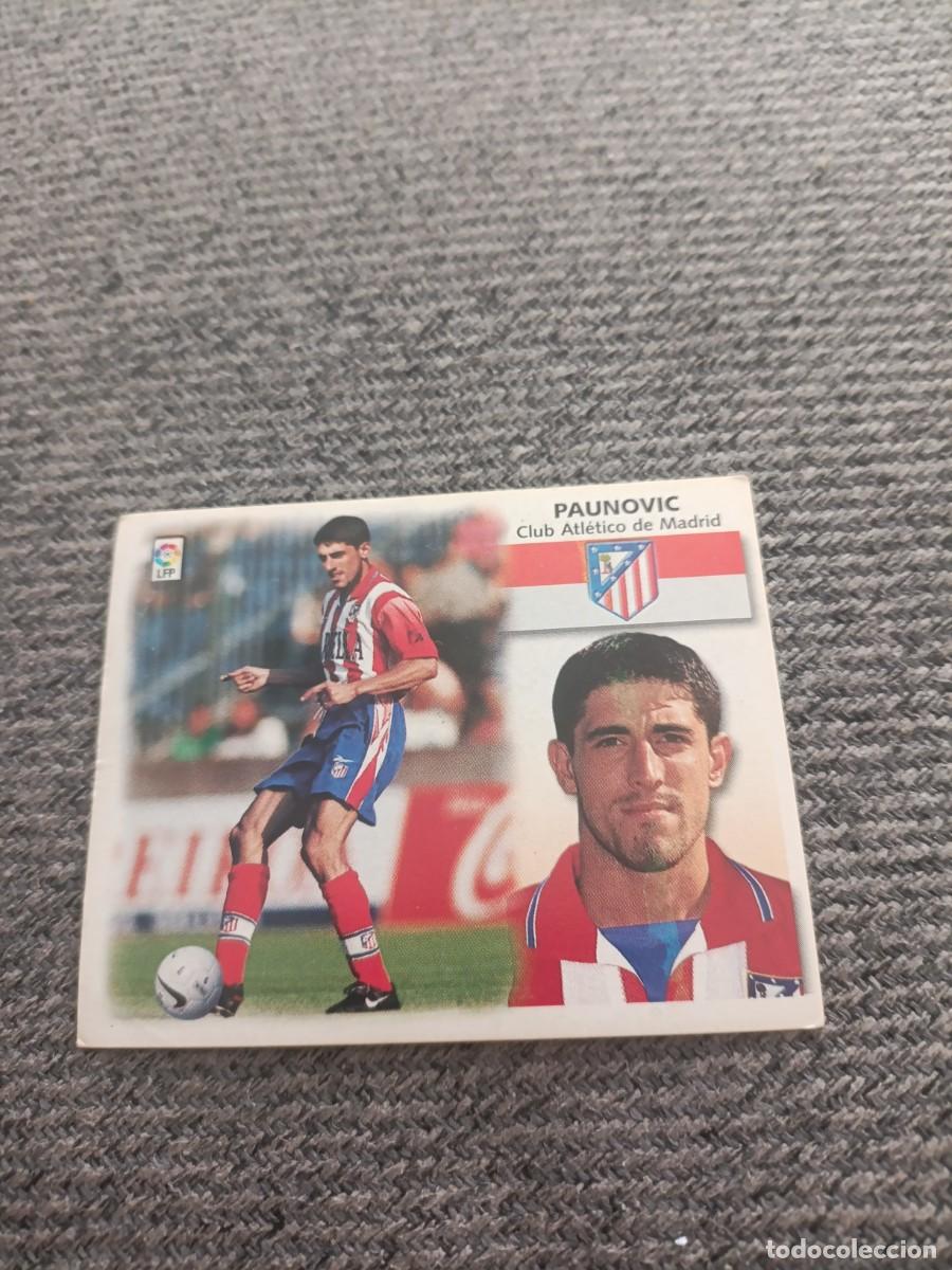 Football Stickers: Ed.este 99/00 Paunovic Atl&eacute;tico de Madrid