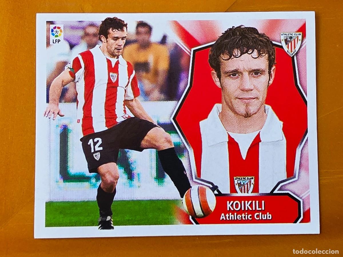 Cromos de f&uacute;tbol: Koikili, Athletic Club de Bilbao, Panini Ediciones Liga Este 2008 2009 08 09, sin pegar