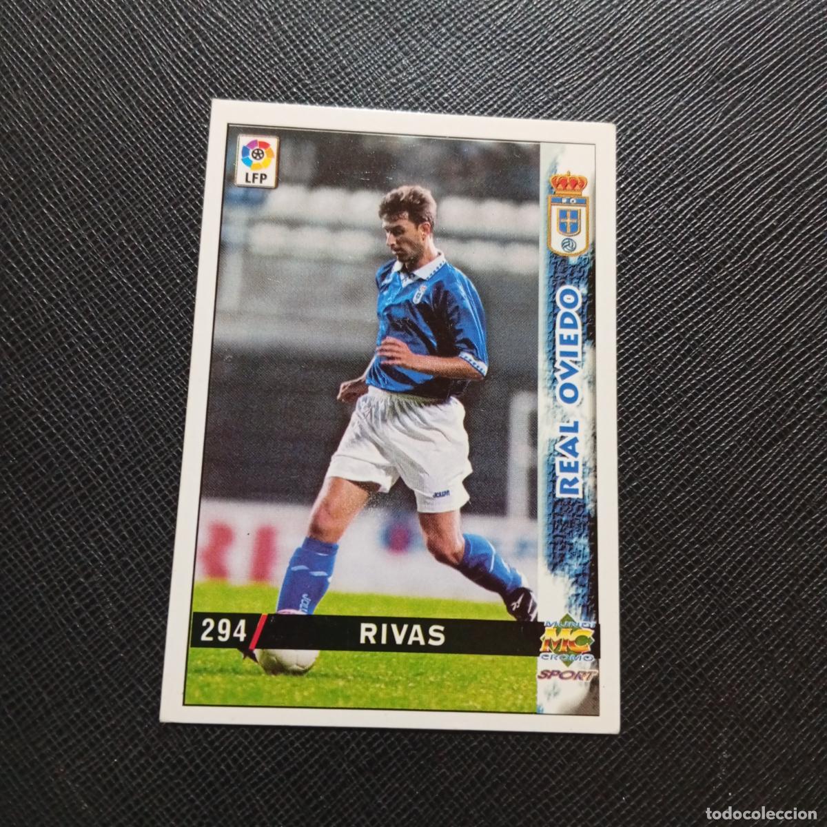 Cromos de f&uacute;tbol: 294 RIVAS OVIEDO MUNDICROMO 1998 1999 CROMO FUTBOL LIGA 98 99 - A218 PG39