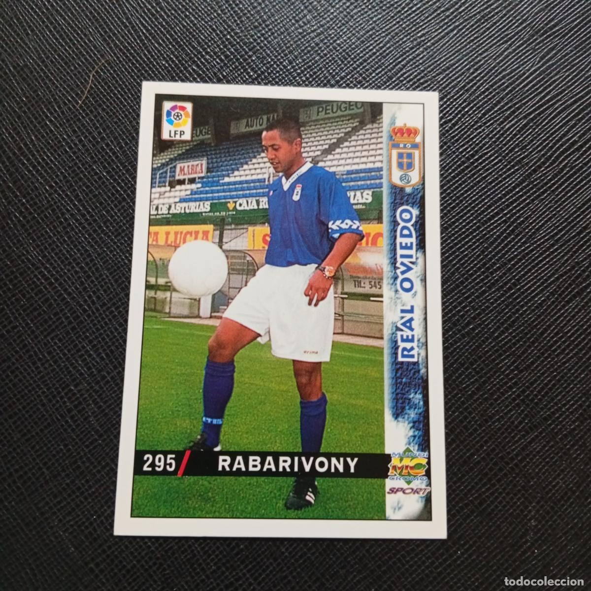 Cromos de f&uacute;tbol: 295 RABARIVONY OVIEDO MUNDICROMO 1998 1999 CROMO FUTBOL LIGA 98 99 - A218 PG39