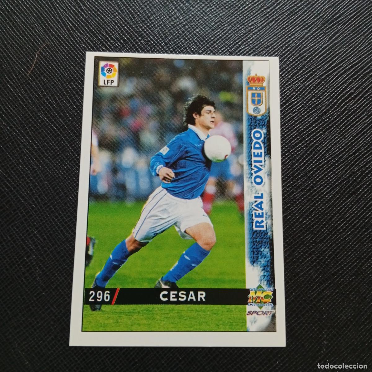 Cromos de f&uacute;tbol: 296 CESAR OVIEDO MUNDICROMO 1998 1999 CROMO FUTBOL LIGA 98 99 - A218 PG39