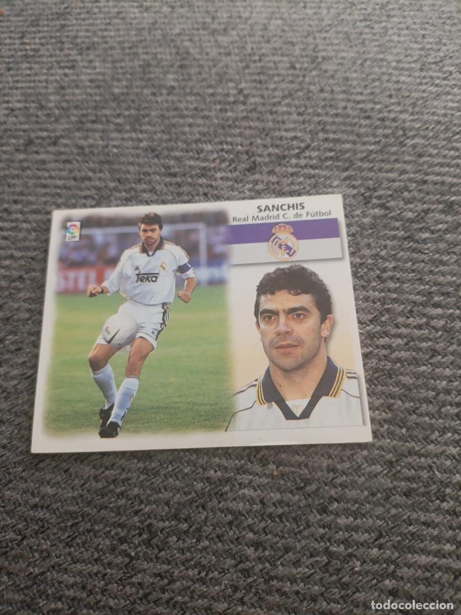Cromos de f&uacute;tbol: Ed.este 99/00 Sanch&iacute;s Real Madrid