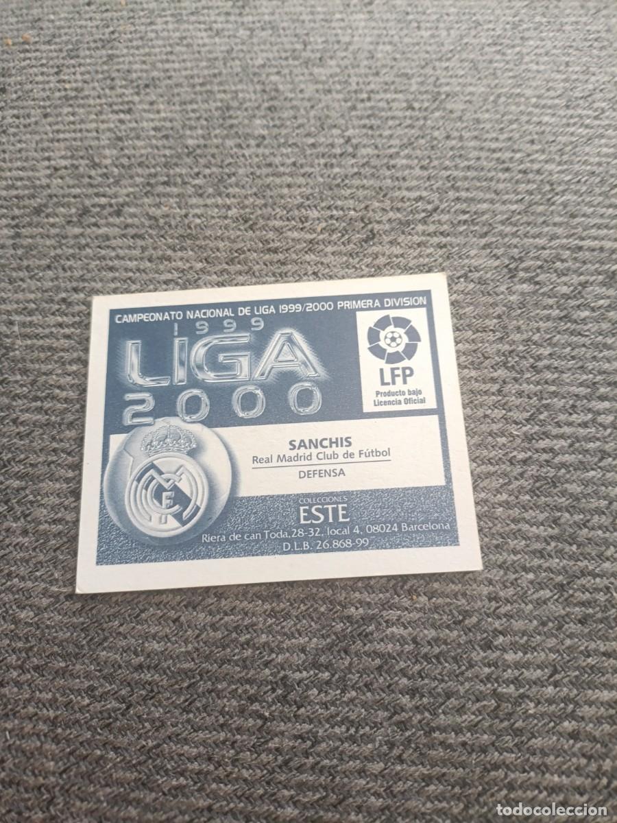 Cromos de f&uacute;tbol: Ed.este 99/00 Sanch&iacute;s Real Madrid - Foto 2