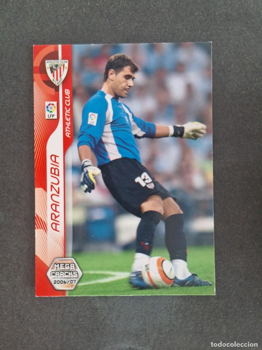 Cromos de f&uacute;tbol: L2 ARANZUBIA ATHLETIC CLUB DE BILBAO PANINI MEGACRACKS 2006 2007 06 07