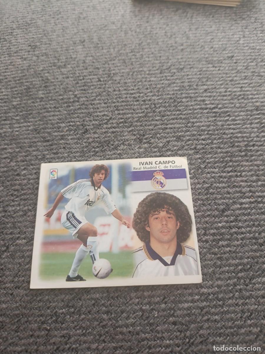 Cromos de f&uacute;tbol: Ed.este 99/00 Iv&aacute;n Campo Real Madrid