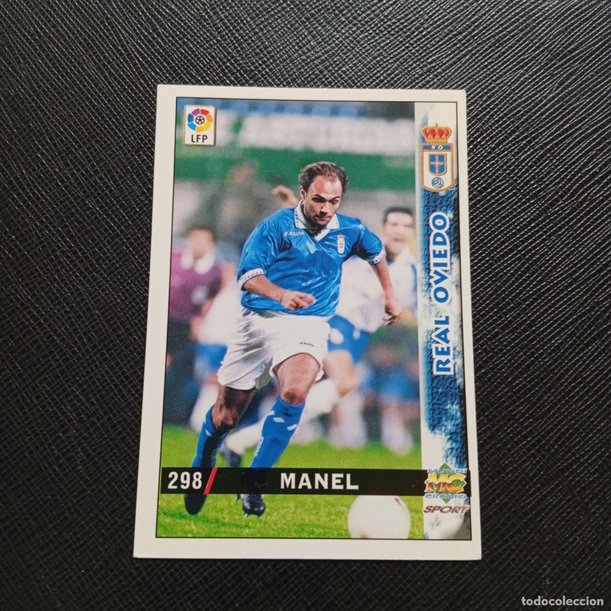 Cromos de f&uacute;tbol: 298 MANEL OVIEDO MUNDICROMO 1998 1999 CROMO FUTBOL LIGA 98 99 - A218 PG40
