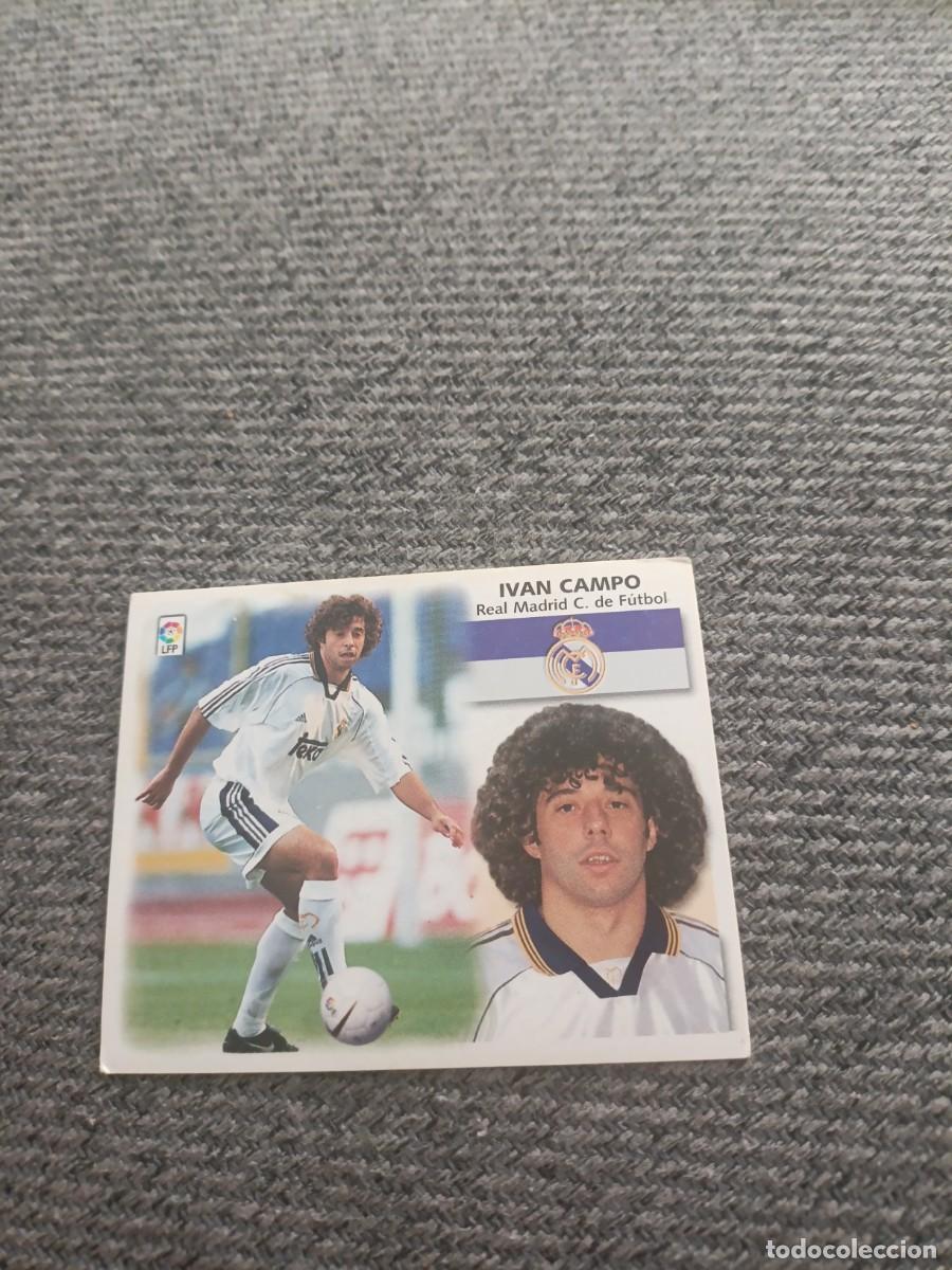 Cromos de f&uacute;tbol: Ed.este 99/00 Iv&aacute;n Campo Real Madrid