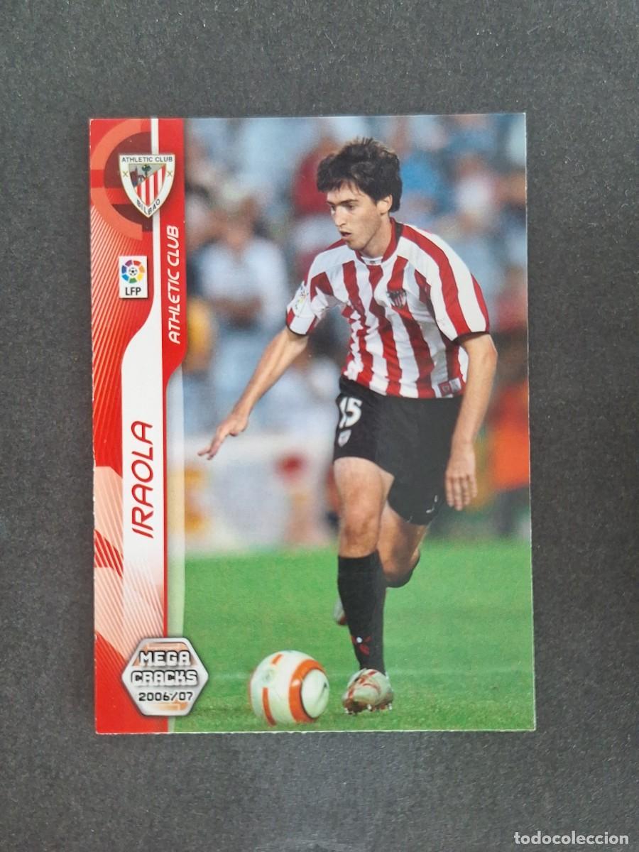 Cromos de f&uacute;tbol: L2 IRAOLA ATHLETIC CLUB DE BILBAO 7 PANINI MEGACRACKS 2006 2007 06 07