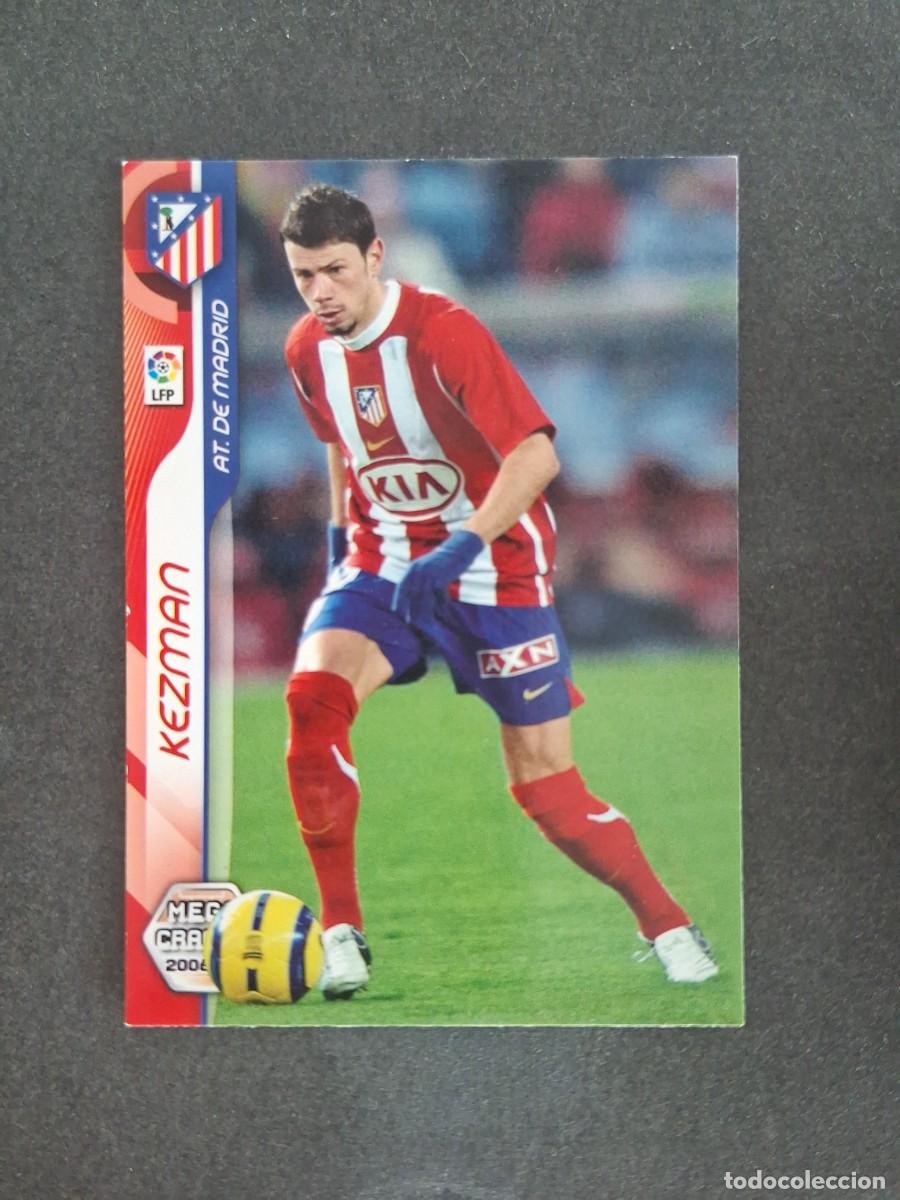 Cromos de f&uacute;tbol: L2 KEZMAN ATLETICO DE MADRID 35 PANINI MEGACRACKS 2006 2007 06 07