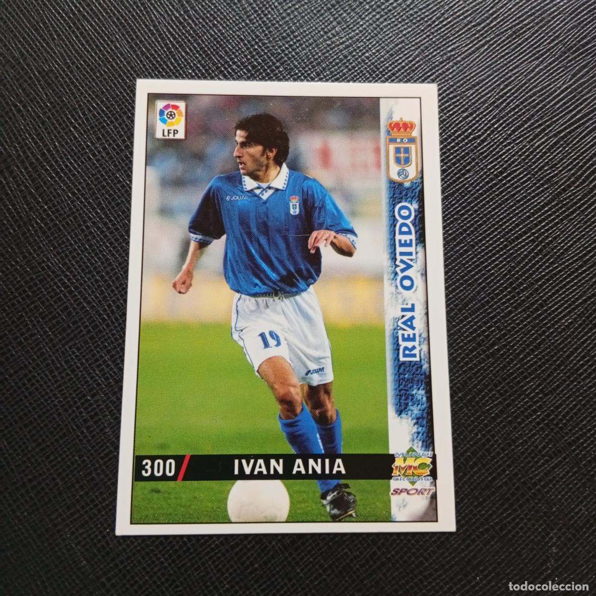 Cromos de f&uacute;tbol: 300 IVAN ANIA OVIEDO MUNDICROMO 1998 1999 CROMO FUTBOL LIGA 98 99 - A218 PG40