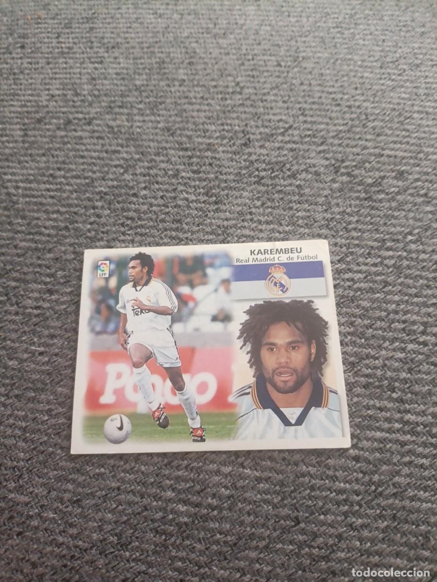 Cromos de f&uacute;tbol: Ed.este 99/00 Karembeu Real Madrid