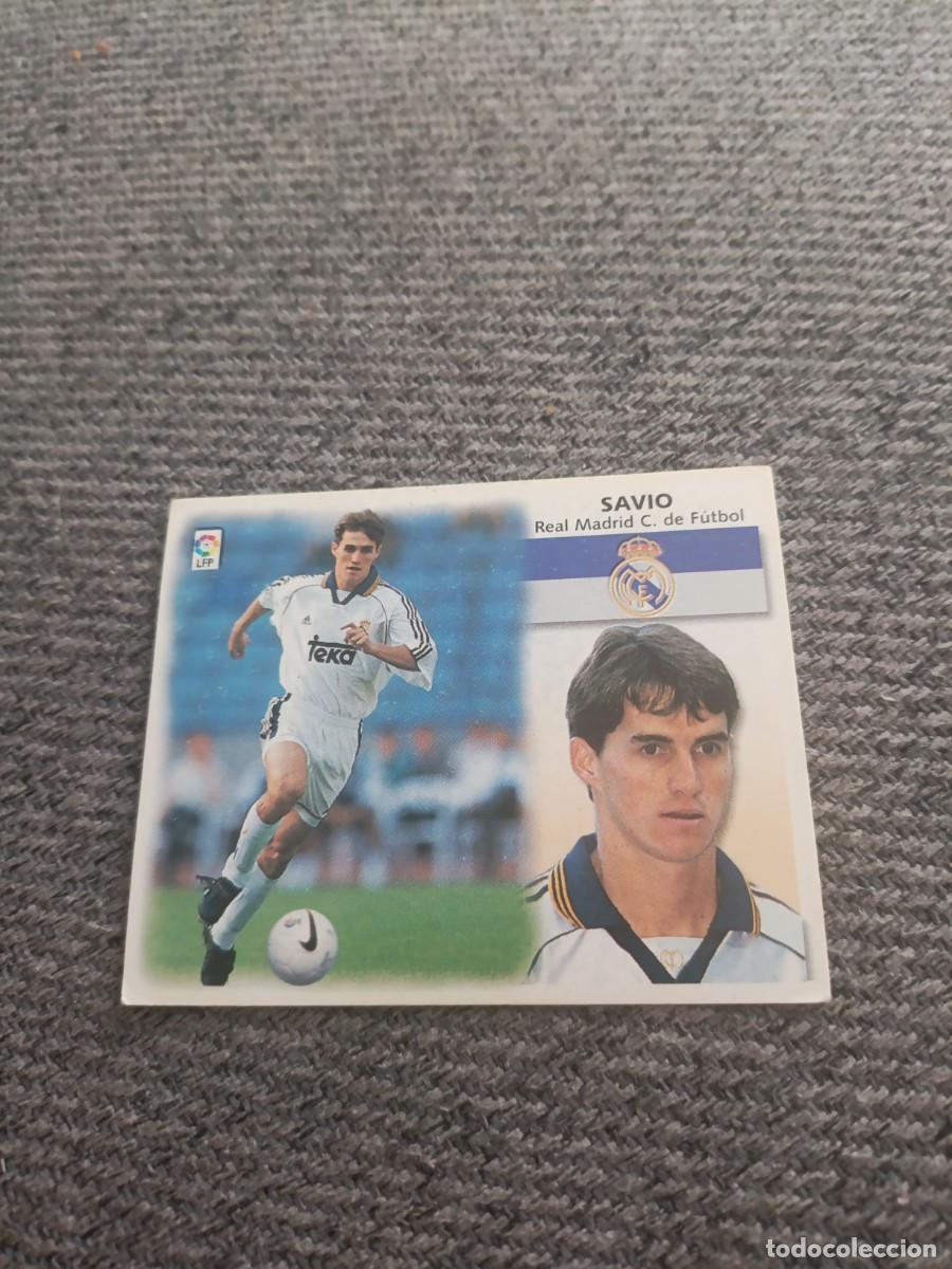 Cromos de f&uacute;tbol: Ed.este 99/00 Savio Real Madrid
