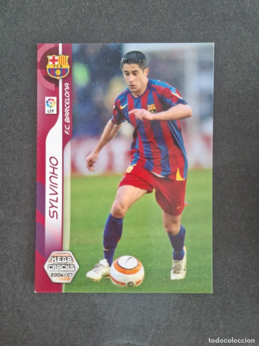 Cromos de f&uacute;tbol: L2 SYLVINHO F. C. BARCELONA 43 PANINI MEGACRACKS 2006 2007 06 07