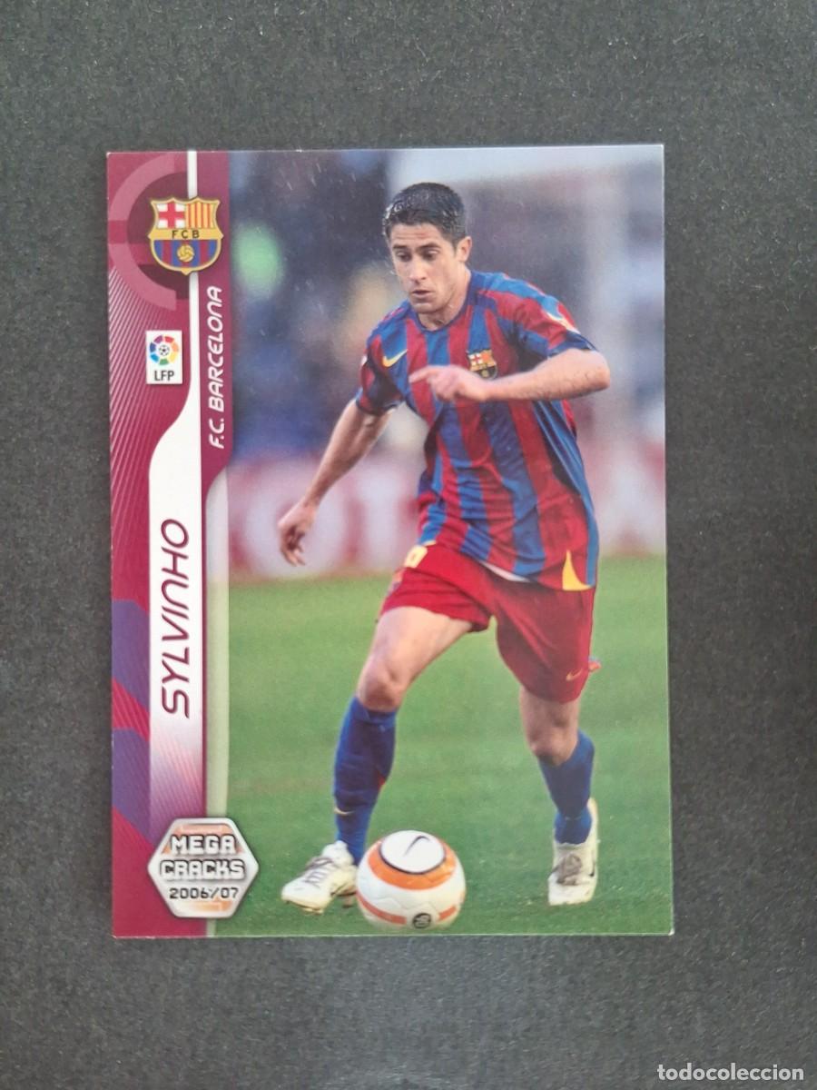 Cromos de f&uacute;tbol: L2 SYLVINHO F. C. BARCELONA 43 PANINI MEGACRACKS 2006 2007 06 07