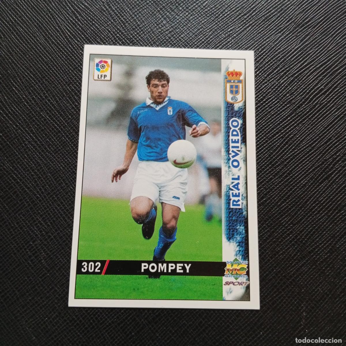 Cromos de f&uacute;tbol: 302 POMPEY OVIEDO MUNDICROMO 1998 1999 CROMO FUTBOL LIGA 98 99 - A218 PG40 BAJA