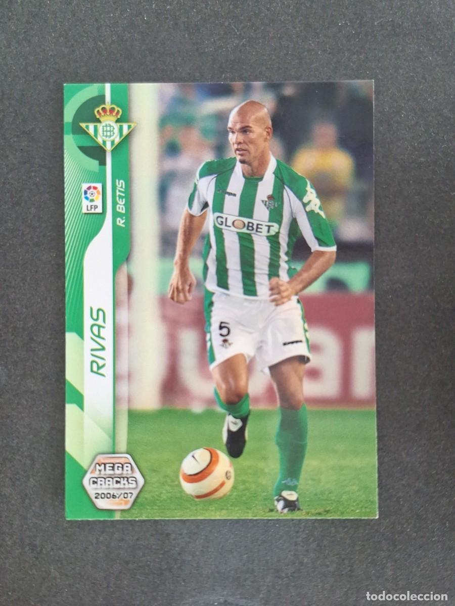 Cromos de f&uacute;tbol: L2 RIVAS REAL BETIS BALOMPIE 60 PANINI MEGACRACKS 2006 2007 06 07