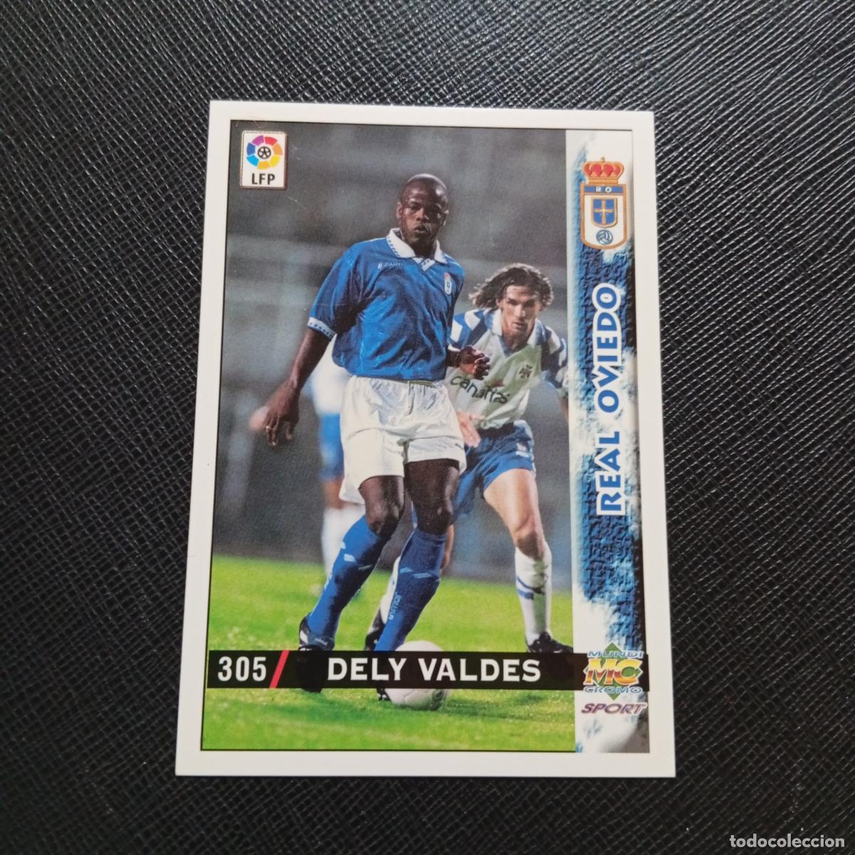 Cromos de f&uacute;tbol: 305 DELY VALDES OVIEDO MUNDICROMO 1998 1999 CROMO FUTBOL LIGA 98 99 - A218 PG40